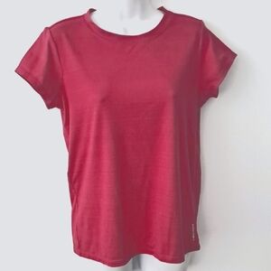 HEAD Pink Athletic Crew Neck Pullover Short Sleeve Sz Small Top EUC